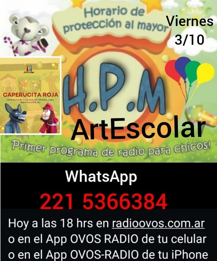 HOY VIERNES 3 DE OCTUBRE