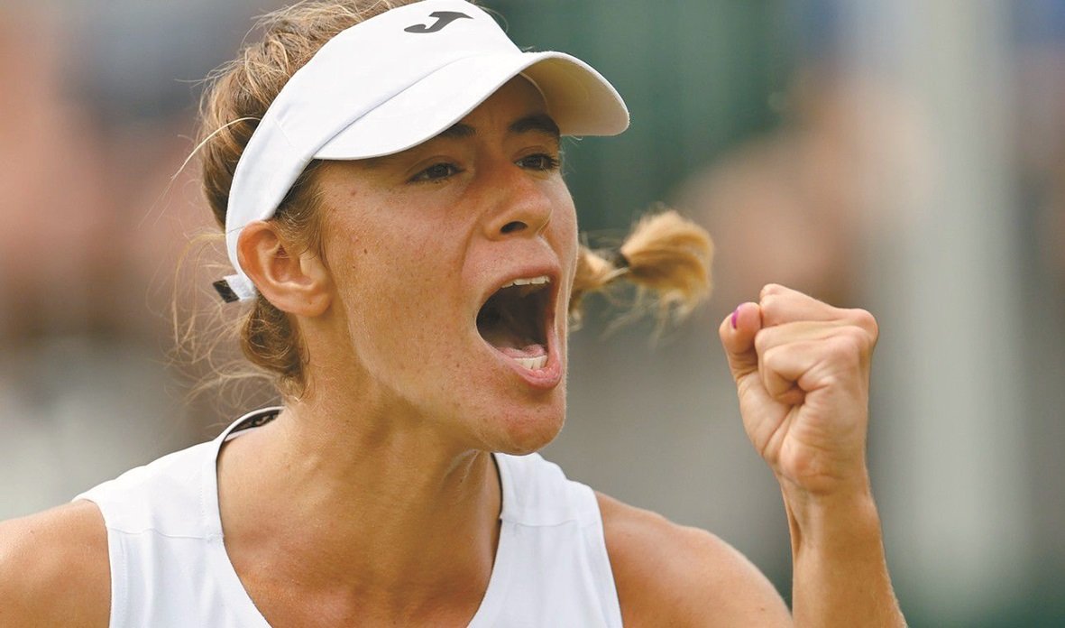  Tenis: Solana Sierra hace historia en Wimbledon