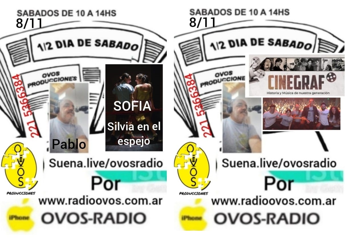 MAÑANA EN 1/2 DIA DE SABADO