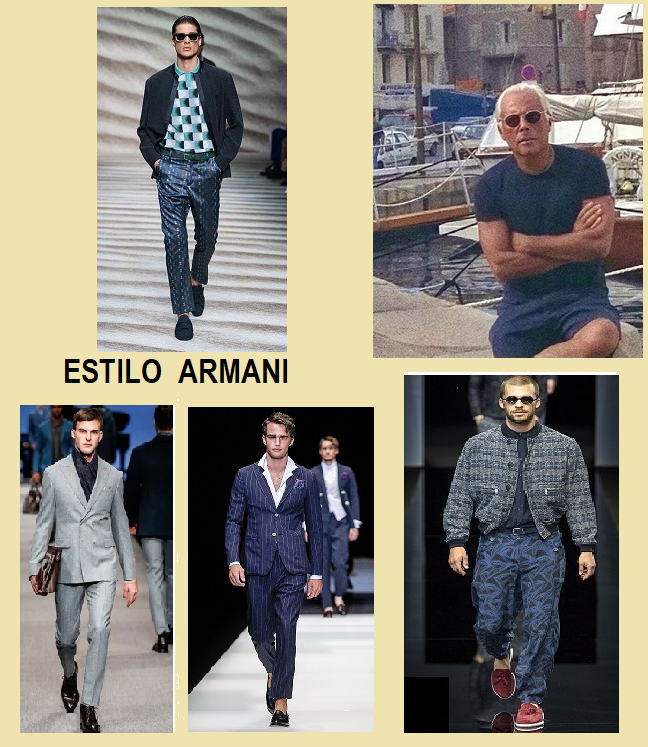Consejos de moda Masculina de Armani.