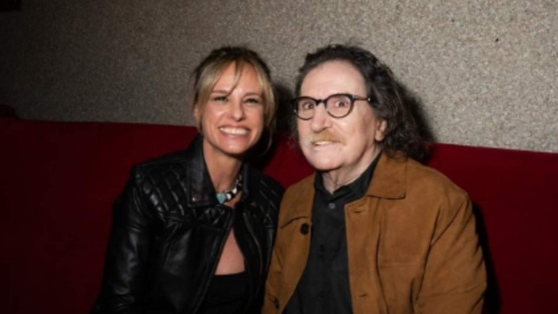 El emotivo encuentro de Charly García y Mariana Fabbiani