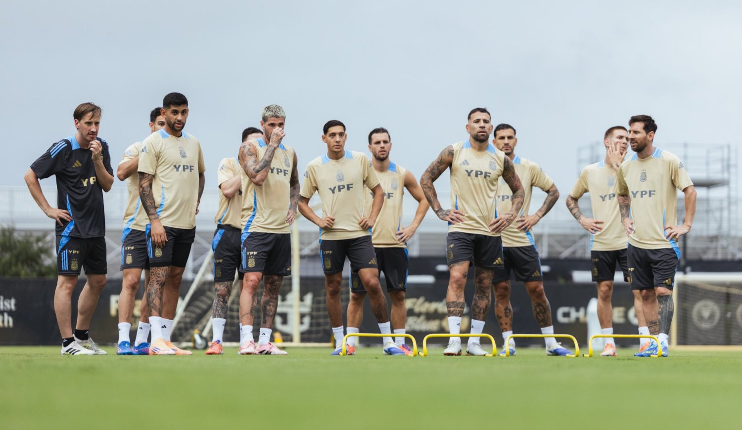 Argentina empieza su banco de pruebas en Estados Unidos