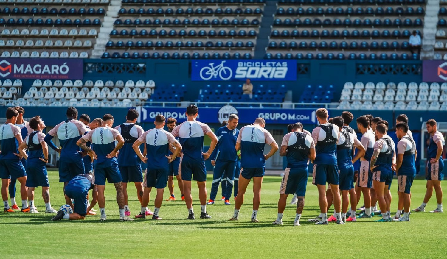 Gimnasia en modo clásico: los detalles de la charla entre Flores y los jugadores