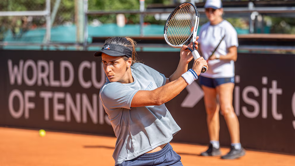 Argentina ya se entrena en C&oacute;rdoba de cara a los playoffs de la Billie Jean King Cup