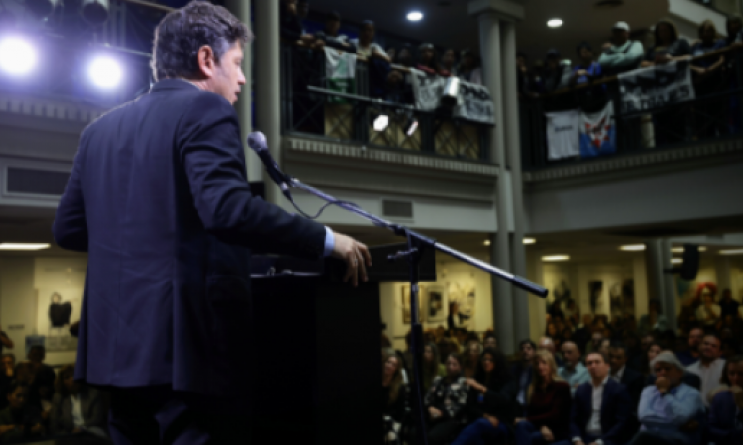 Kicillof presentó un programa para prevenir el delito y la reincidencia juvenil