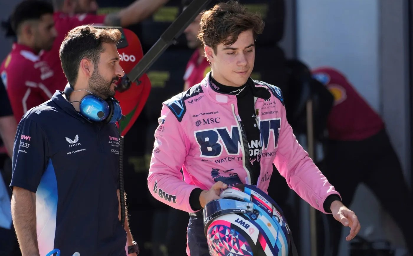 El posteo de Franco Colapinto que gener&oacute; revuelo entre sus seguidores