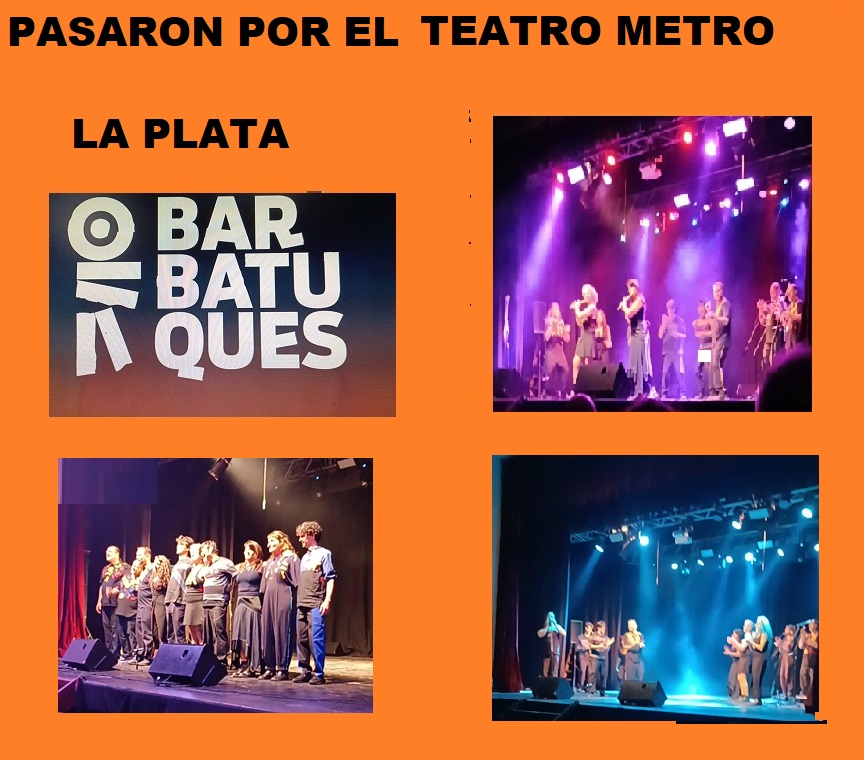 Barbatuques en el Teatro Metro de La Plata