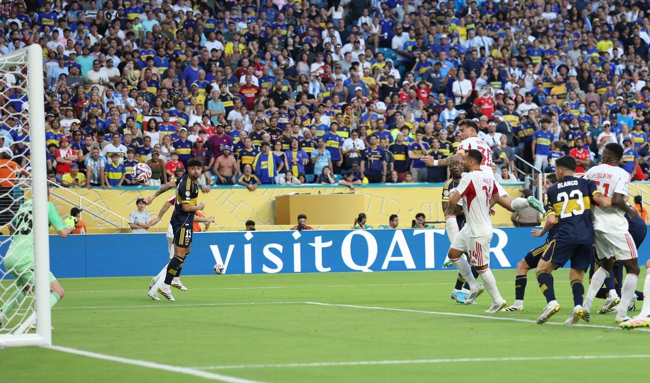 Boca empató con Benfica en su debut en el Mundial de Clubes