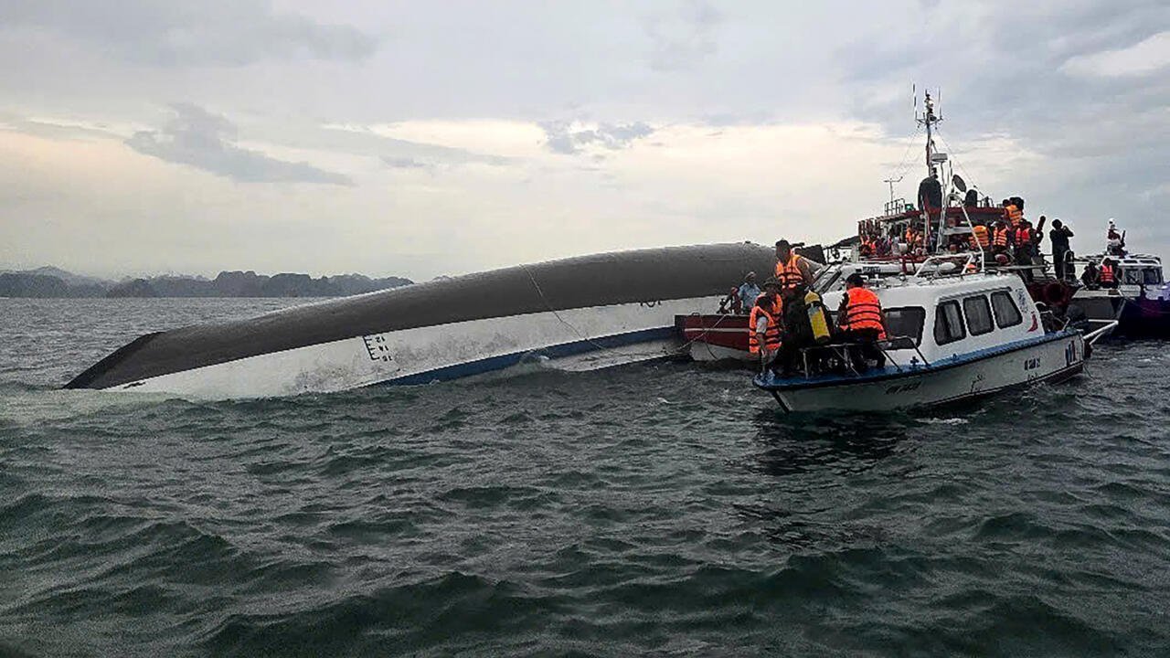 Decenas de muertos en un accidente de barco en Vietnam