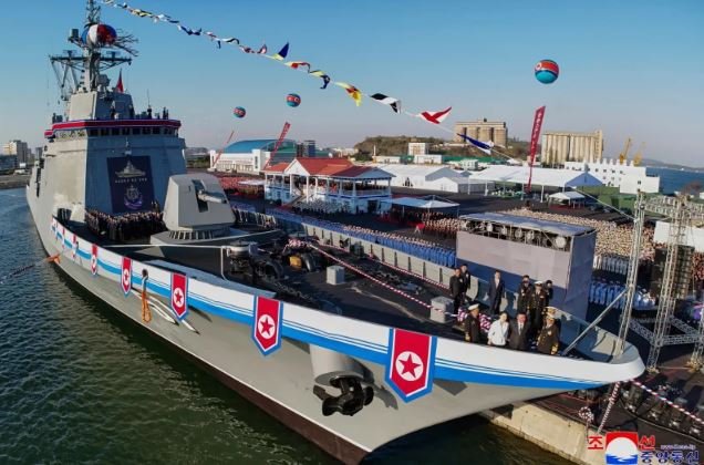 “Grave” accidente en botadura de destructor naval norcoreano