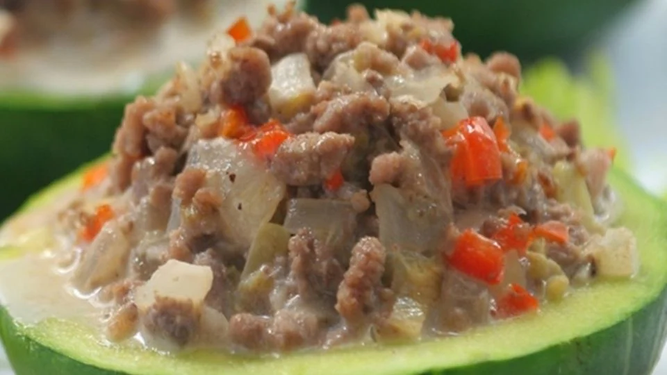 Un clásico: Zapallitos rellenos al horno