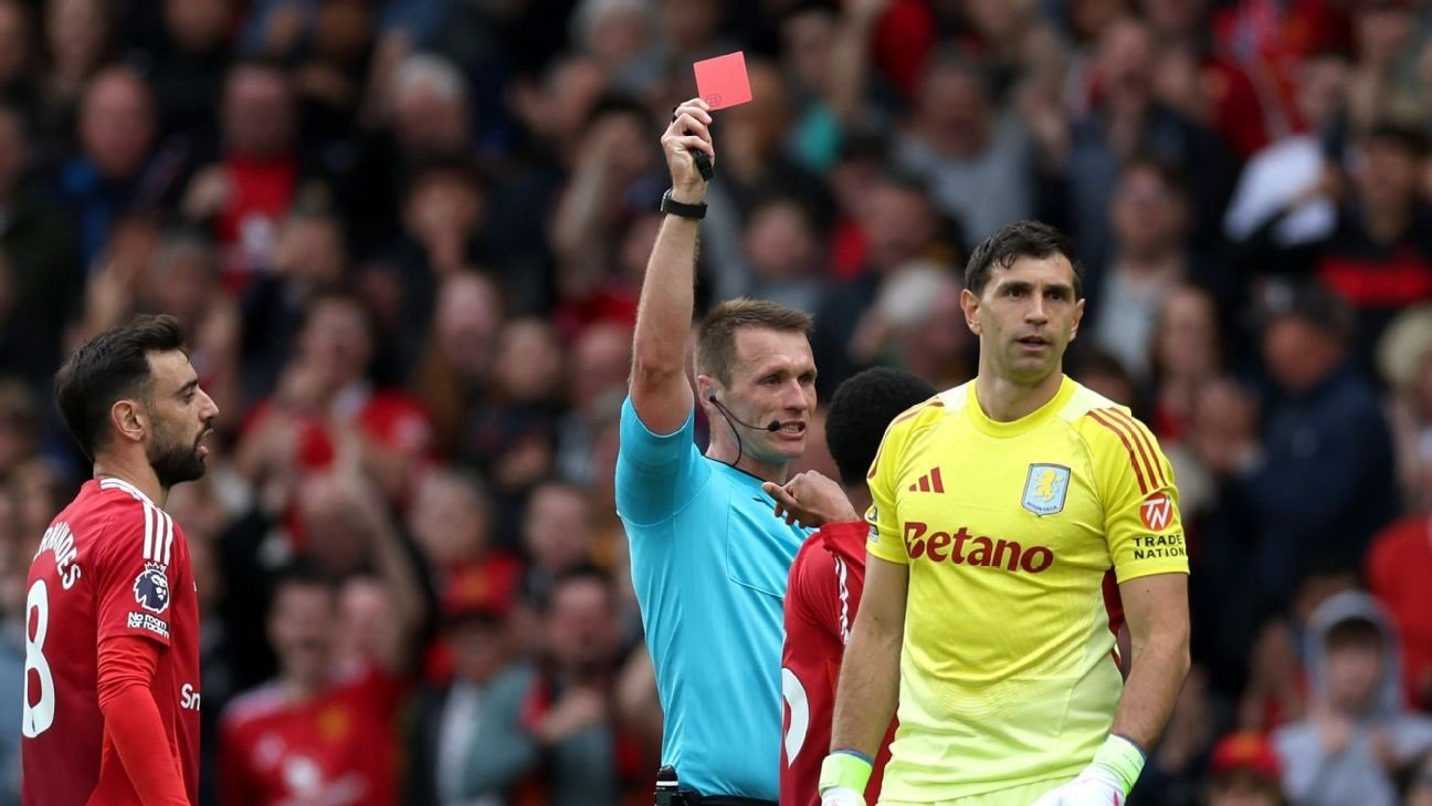 Roja al Dibu y escandalosa derrota de Aston Villa, que se quedó sin Champions