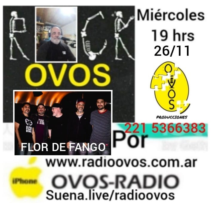 Hoy Imperdible !!!!!!!!! FLOR DE FANGO  partir de las 19 hrs