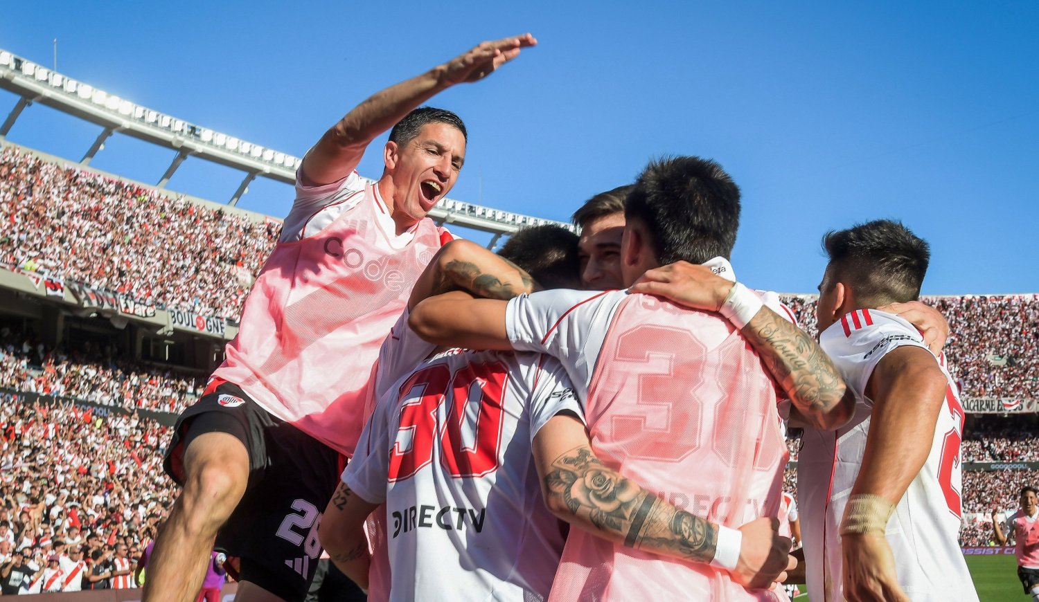 River se quedó con el Superclásico: venció 2-1 a Boca en el Monumental