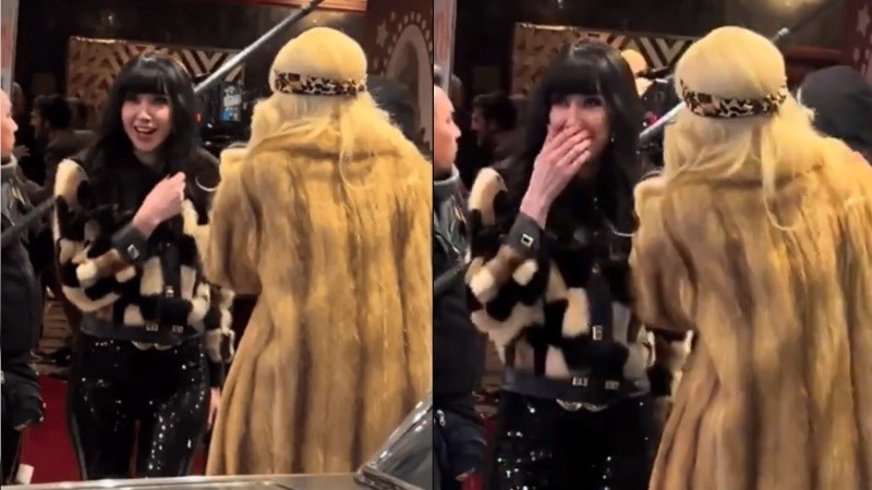 Se conocieron las primeras imágenes de la serie de Moria Casán: el asombroso parecido de Sofía Gala