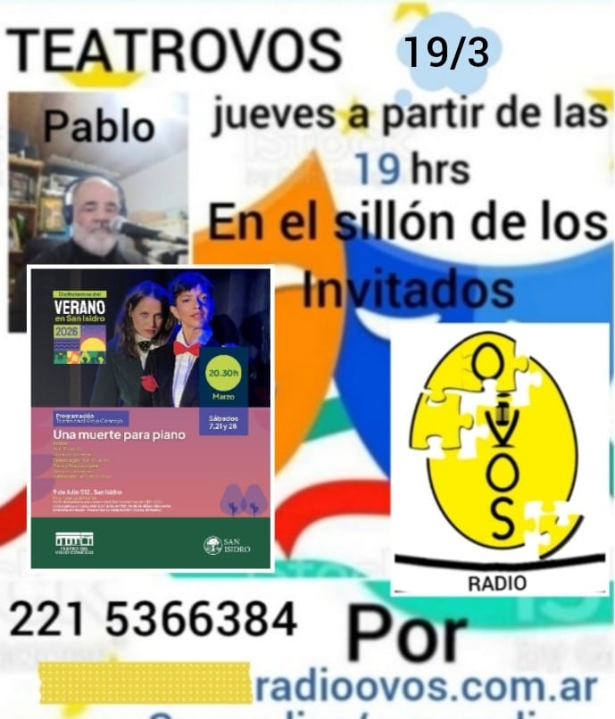 SEGUIMOS CON OBRAS DE TEATRO INDEPENDIENTE