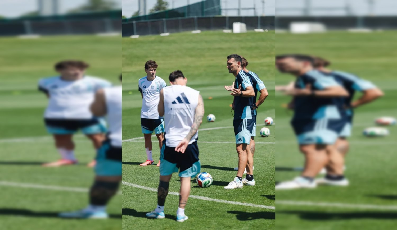 Tres cambios en la Selección para el duelo de hoy