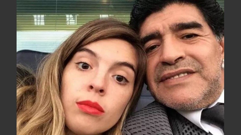 El mensaje de Dalma Maradona para Diego, desde Atlanta: "Estabas ahí, cerquita"