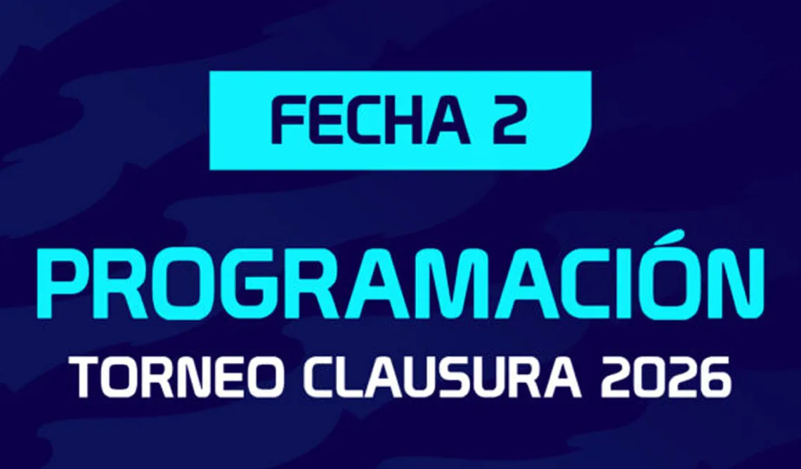 Inicia la fecha 2 del Torneo Clausura: los partidos con días, horarios, árbitros y TV