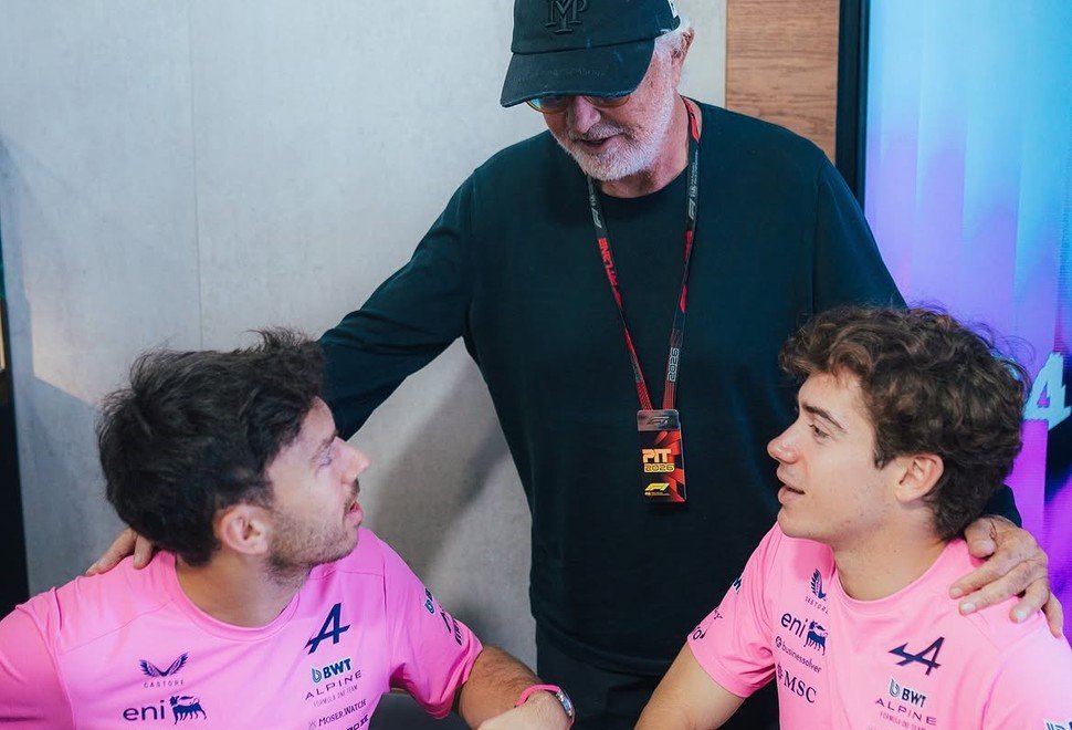 Briatore habló sobre el futuro de Franco Colapinto
