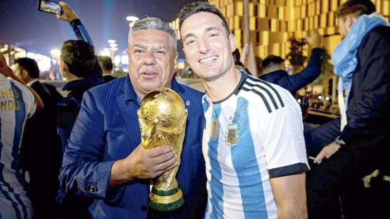 Chiqui Tapia fue contundente sobre el futuro de Scaloni en la selección argenina: "Él es mi plan A, B y C"