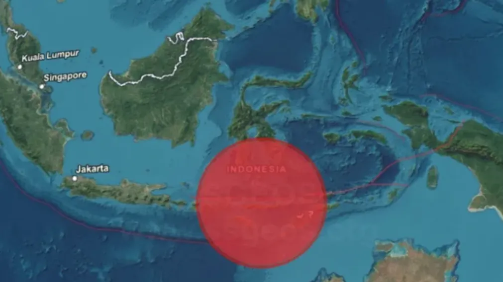 Un terremoto de 7.7 grados sacudió Indonesia: hay alerta de tsunami