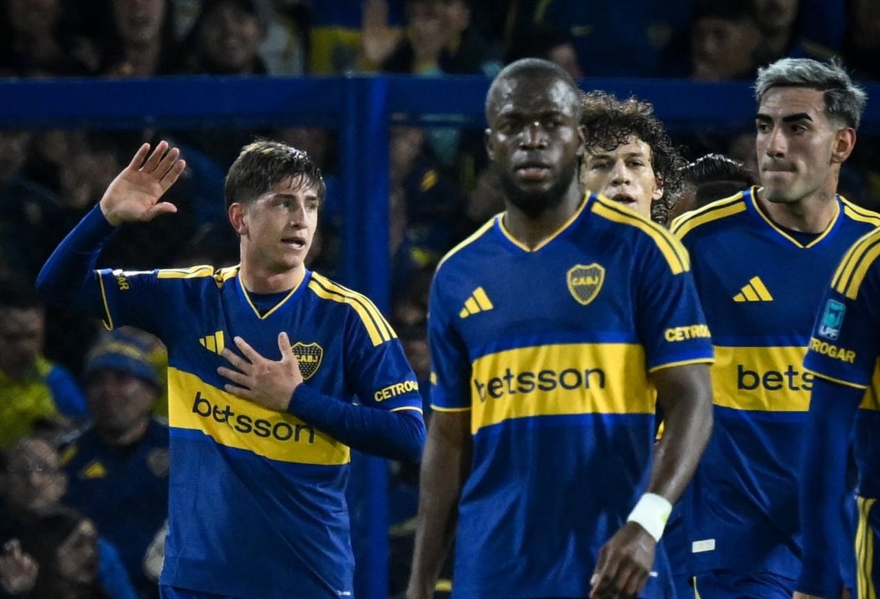 Boca ganó con el último aliento y hubo festejo en la noche del viernes