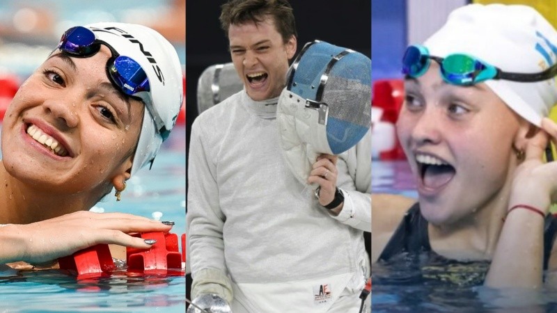 Argentina logró 11 medallas en el primer día de los Juegos Suramericanos: oros en esgrima, natación y un rosarino de bronce