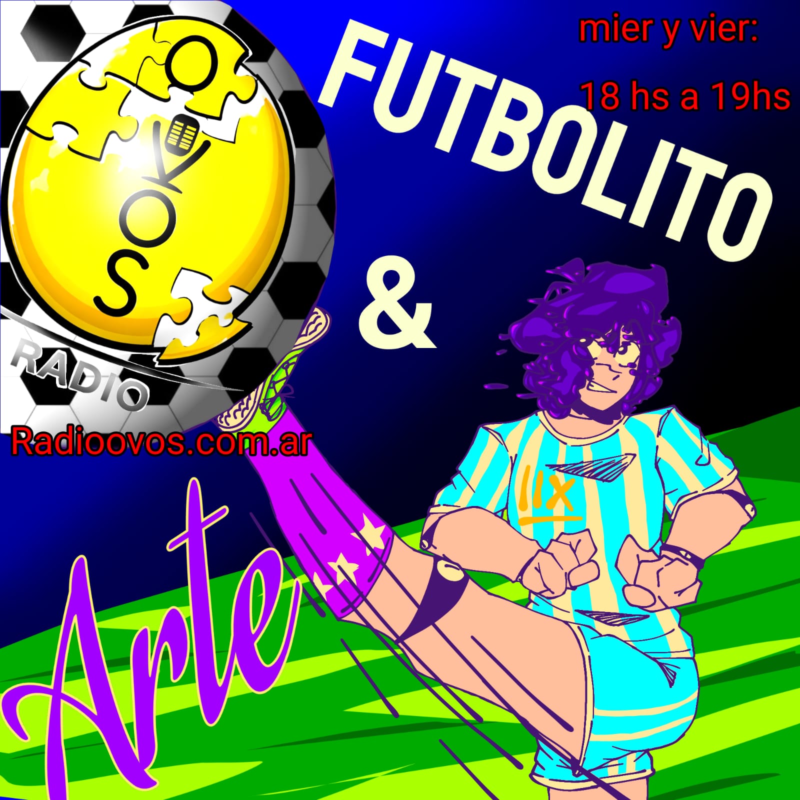 FUTBOLITO Y ARTE