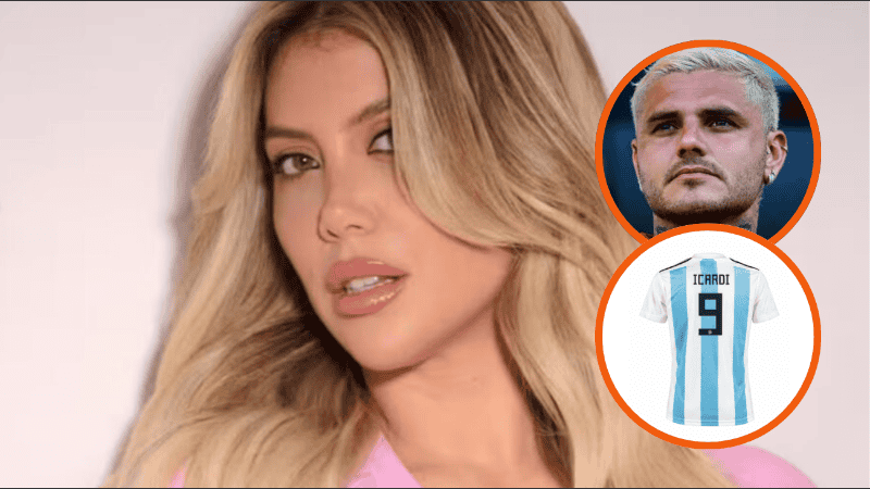 Wanda Nara puso a la venta la camiseta que usó Icardi en la selección argentina a 20 mil pesos