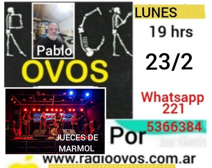 HOY 23 de febrero IMPERDIBLE a partir de las 19 hrs