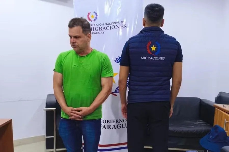 Detuvieron en Paraguay a un aliado de Bolsonaro