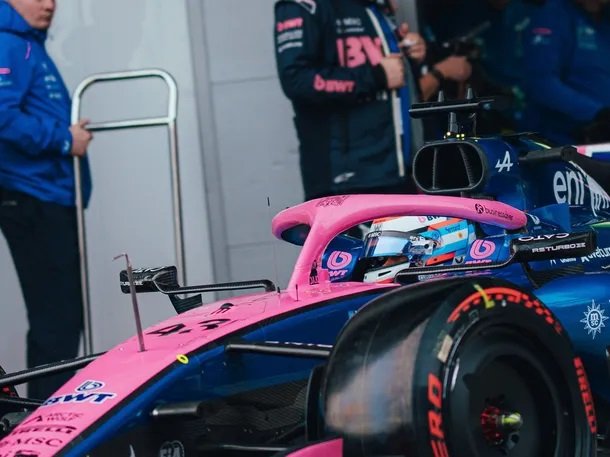 Colapinto habl&oacute; tras su primera prueba con Alpine